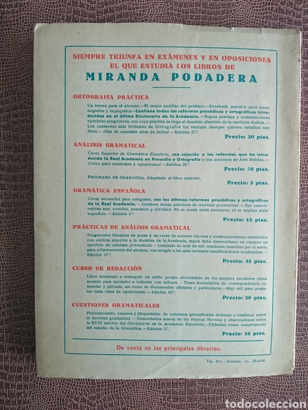 Libros de segunda mano: Pr&aacute;cticas de an&aacute;lisis gramatical - Foto 2