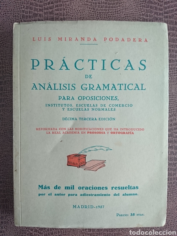 Libros de segunda mano: Pr&aacute;cticas de an&aacute;lisis gramatical - Foto 1