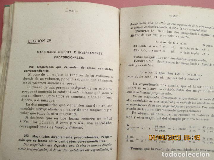 Libros de segunda mano: MATEMATICAS , 2&ordm; CURSO , SANTIAGO FERRE 1945 - Foto 3