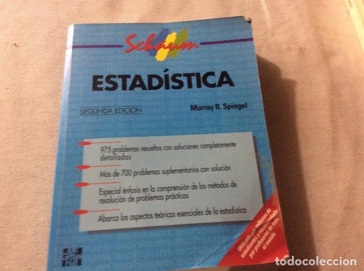 Second hand books: Estadistica Murray Spiegel 975 problemas resueltos Mc Graw Hill