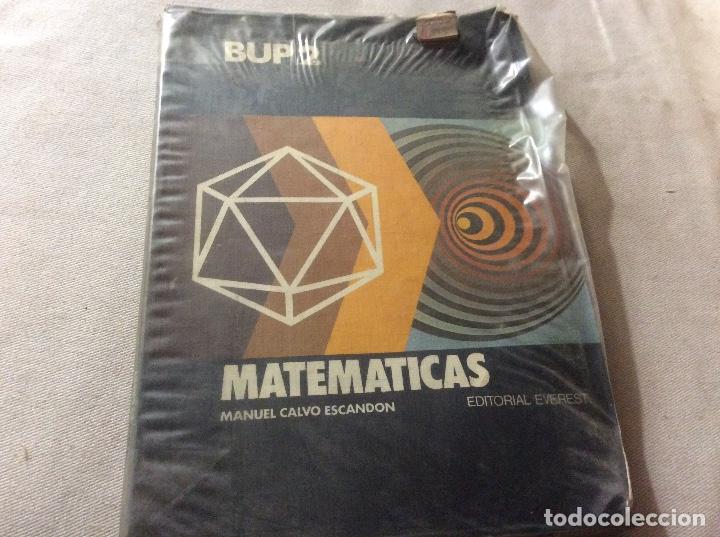 Libros de segunda mano: MATEMATICAS 2 BUP EVEREST 1976 CALVO Manuel escandon - Foto 1
