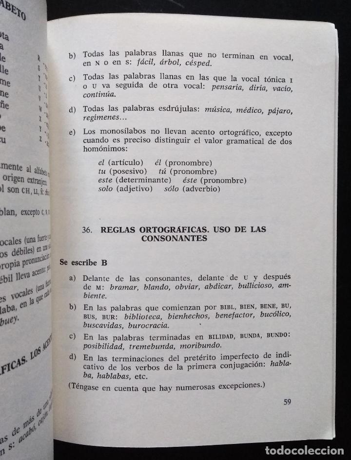 Libros de segunda mano: Resumen pr&aacute;ctico de gram&aacute;tica espa&ntilde;ola | Quesada Marco | S.G.E.L., 1986 - Foto 4