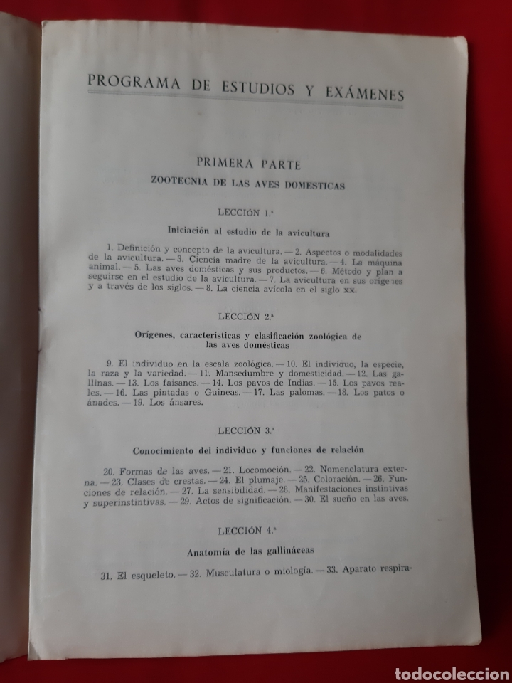 Libros de segunda mano: Gu&iacute;a del alumno y programa de estudios ense&ntilde;anza av&iacute;cola. Castello - Foto 2