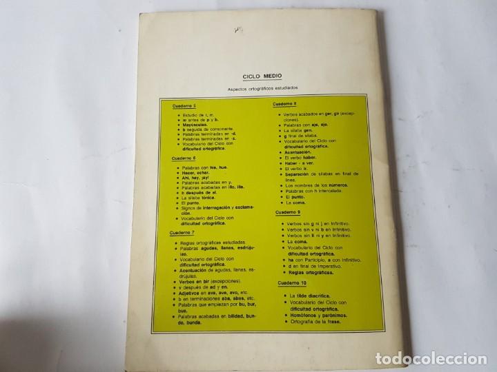 Libros de segunda mano: ORTOGRAFIA, 5 EGB, MI&Ntilde;ON 1988. - Foto 5