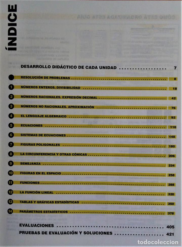 Libros de segunda mano: MATEM&Aacute;TICAS - PROPUESTA DID&Aacute;CTICA - 3&ordm; E. S. O. - ANAYA - Foto 5