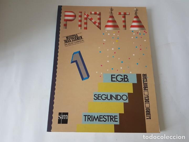 Libros de segunda mano: PI&Ntilde;ATA 1&ordm; EGB, SM,  SEGUNDO TRIMESTRE. &iexcl;&iexcl;&iexcl;&iexcl;NUEVO!!! - Foto 1