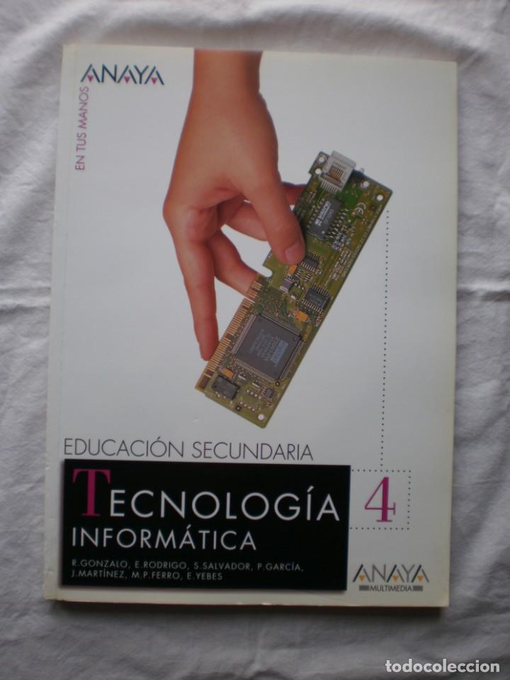 Libros de segunda mano: TECNOLOGIA INFORMATICA 4&ordm; ESO - Foto 1
