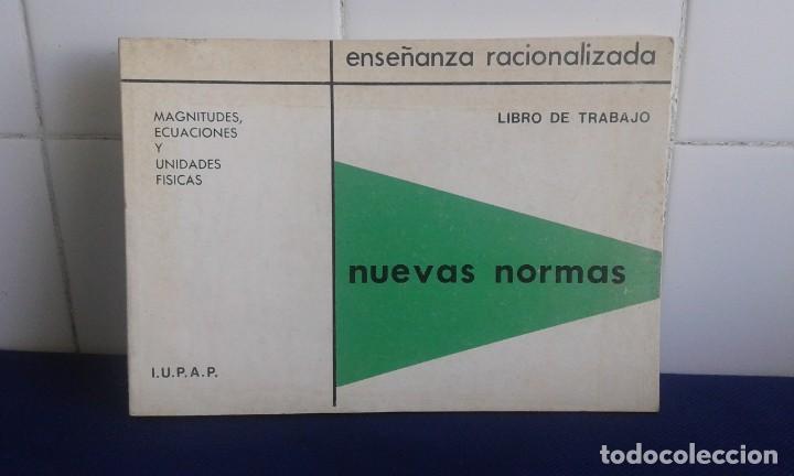 Libros de segunda mano: ENSE&Ntilde;ANZA RACIONALIZADA, LIBRO DE TRABAJO, NUEVAS NORMAS, I.U.P.A.P.