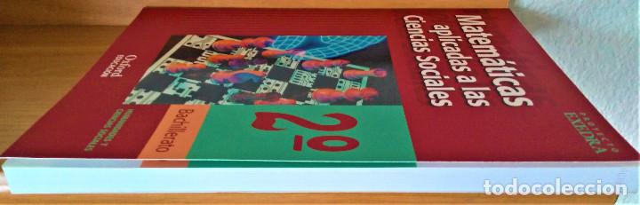 Libros de segunda mano: MATEM&Aacute;TICAS 2&ordm; BACHILLERATO C.S. - OXFORD - Foto 4