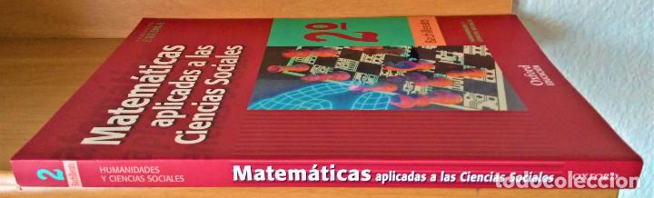 Libros de segunda mano: MATEM&Aacute;TICAS 2&ordm; BACHILLERATO C.S. - OXFORD - Foto 3