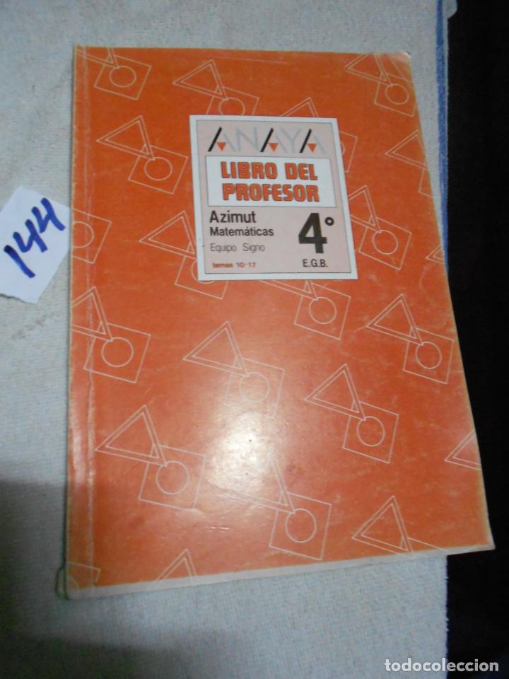 Libros de segunda mano: ANTIGUO LIBRO DE TEXTO - MATEMATICAS 4&ordm; EGB - Foto 1