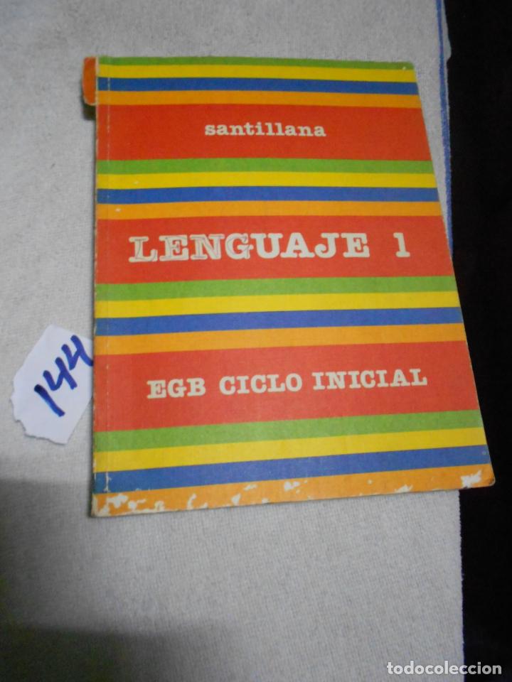 Libros de segunda mano: ANTIGUO LIBRO DE TEXTO - LENGUAJE 1 EGB - Foto 1