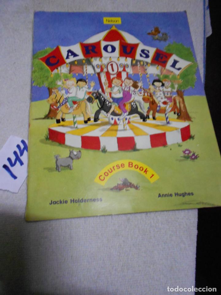 Libros de segunda mano: ANTIGUO LIBRO DE TEXTO - INGLES - CAUROSEL - Foto 1