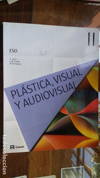 Libros de segunda mano: Pl&aacute;stica, Visual y Audiovisual 2&ordm; ESO, Casals, con CD - Foto 1