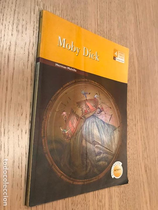 Libros de segunda mano: MOBY DICK - HERMAN MELVILLE - BURLINGTON - 4&ordm; ESO - Foto 1