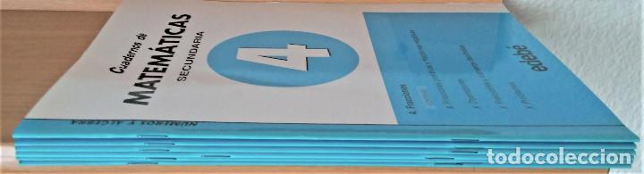 Libros de segunda mano: CUADERNOS DE MATEM&Aacute;TICAS. SECUNDARIA ( 6 CUADENOS ). EDEB&Eacute; - Foto 2