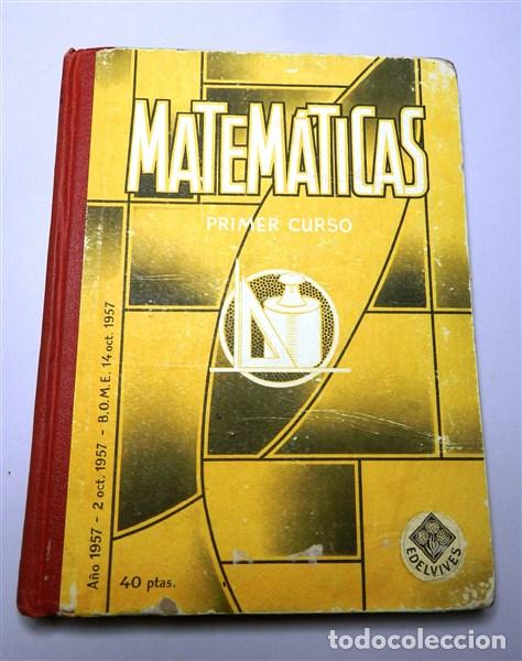 Libros de segunda mano: EDELVIVES. Matem&aacute;ticas. Primer Curso - Foto 1