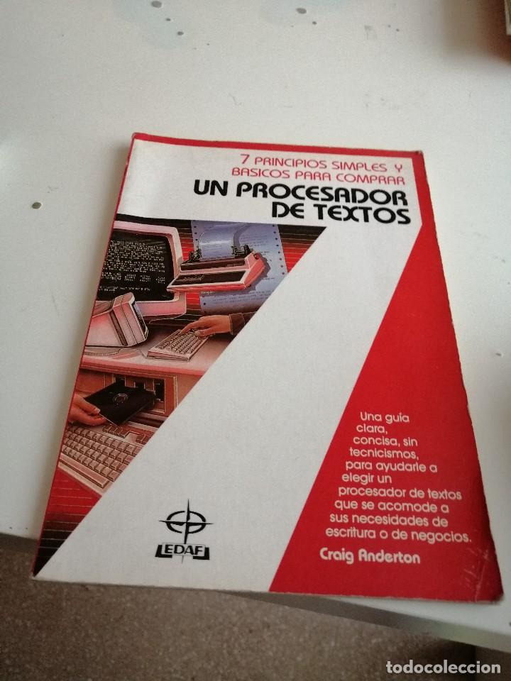 Libros de segunda mano: G-64 LIBRO 7 PRINCIPIOS SIMPLES Y BASICOS PARA COMPRAR UN PROCESADOR DE TEXTOS - Foto 1