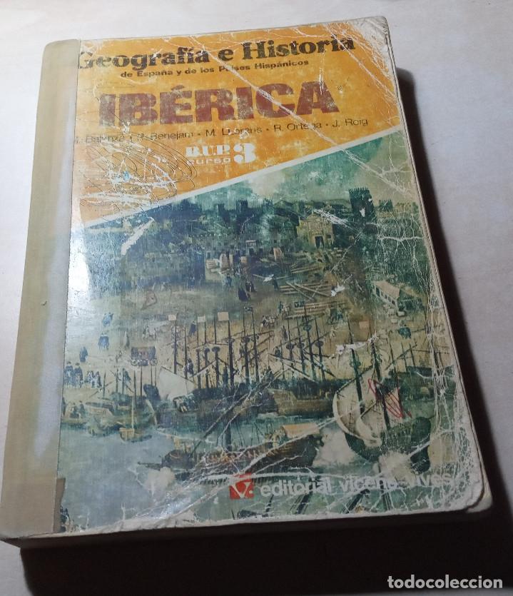 Gebrauchte B&uuml;cher: Geograf&iacute;a e historia de Espa&ntilde;a y los pa&iacute;ses hispanos. iberica. B.u.p. 3&deg; curso ed.vicens vives.1976