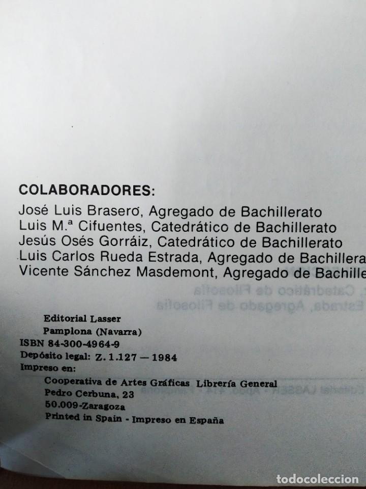 Libros de segunda mano: ETICA/DOSSIER II. 2&ordm; BUP. LASER. 1984 - Foto 4