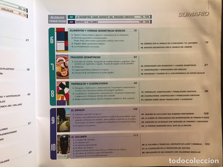 Libros de segunda mano: Educaci&oacute;n pl&aacute;stica y visual. Observar, imaginar, expresar. Interpretar. Dos libros 1 y 3. - Foto 6