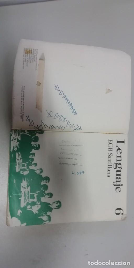 Libros de segunda mano: Lenguaje C EGB Santillana - Foto 2