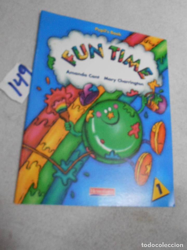 Libros de segunda mano: ANTIGUO LIBRO DE TEXTO - INGLES FUN TIME - Foto 1