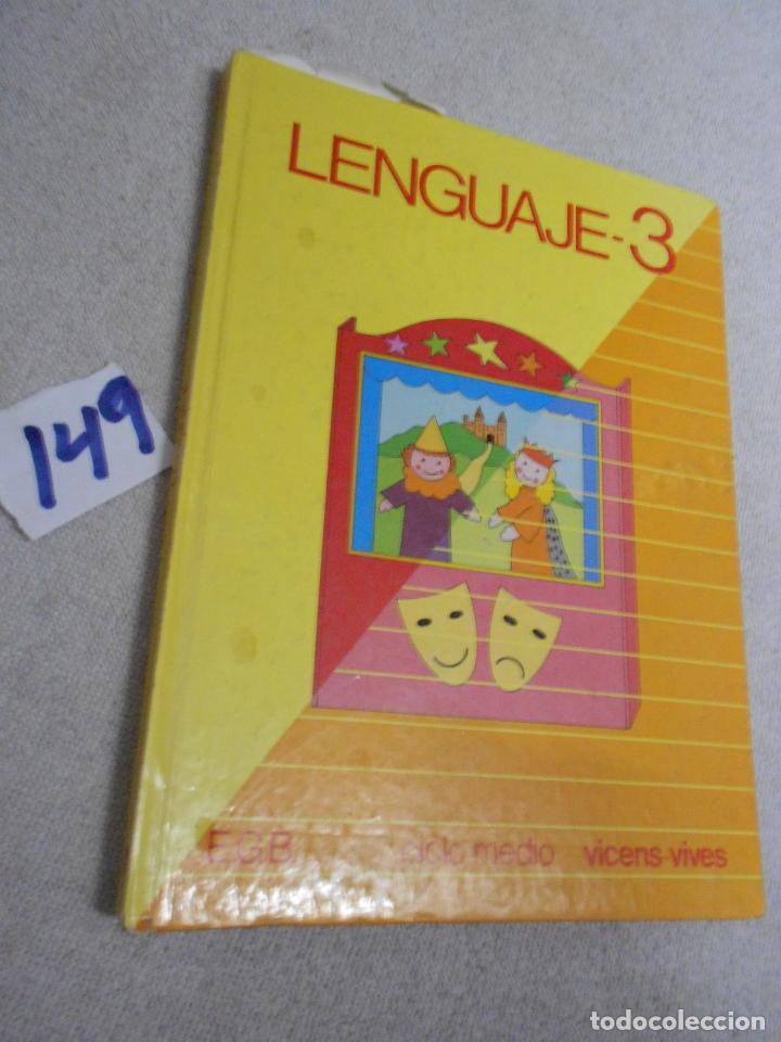 Libros de segunda mano: ANTIGUO LIBRO DE TEXTO - LENGUAJE 3&ordm; EGB - Foto 1