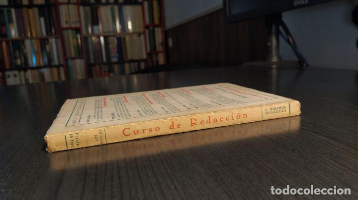 Libros de segunda mano: CURSO DE REDACCION . LUIS MIRANDA PODADERA. 1968 - Foto 2