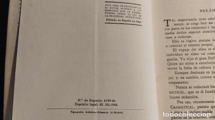 Libros de segunda mano: CURSO DE REDACCION . LUIS MIRANDA PODADERA. 1968 - Foto 3