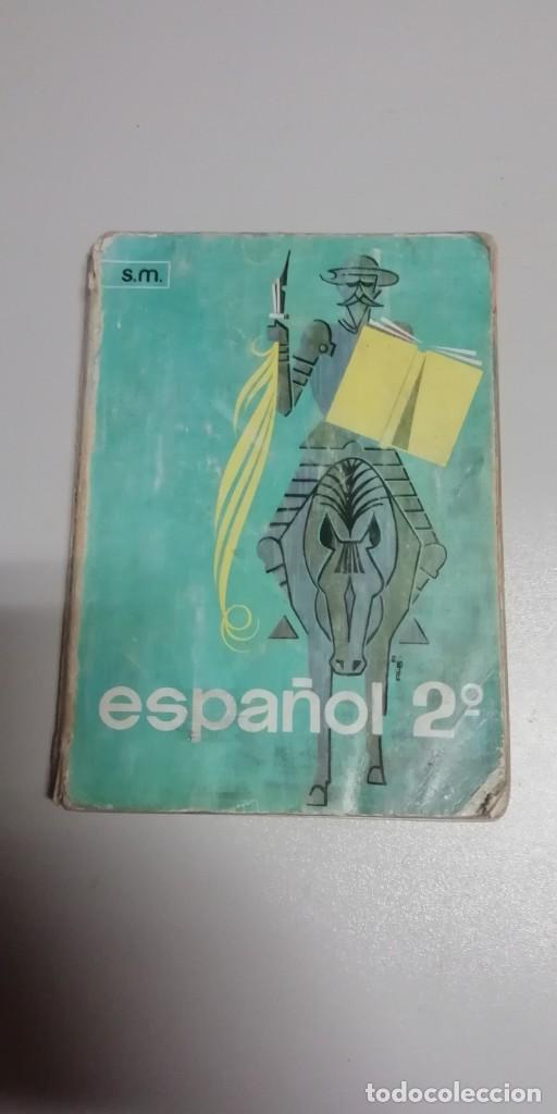 Libros de segunda mano: Libro de texto espa&ntilde;ol 2&ordm; de SM - Foto 1