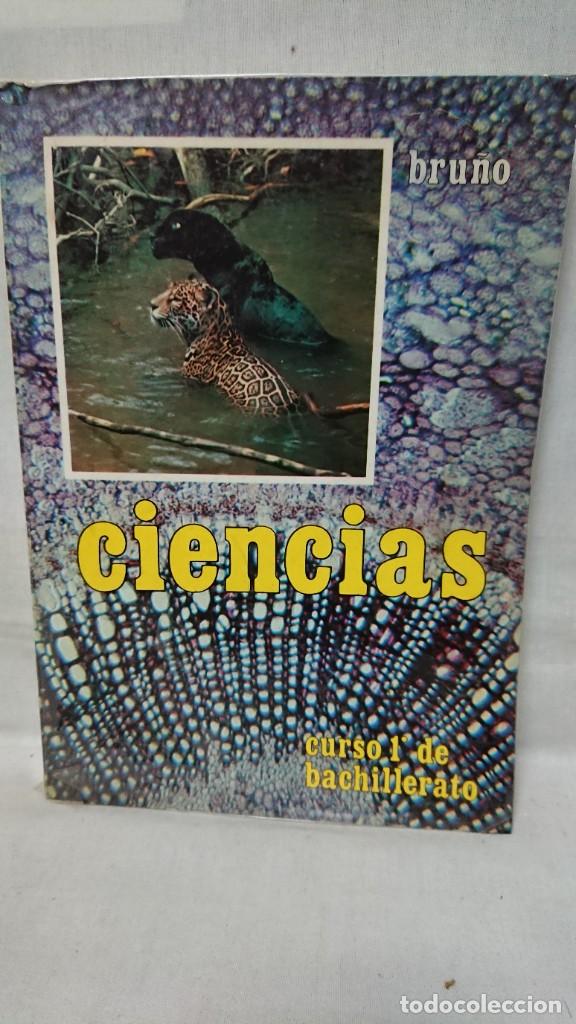 Libros de segunda mano: LIBRO DE TEXTO CIENCIAS DE LA NATURALEZA CURSO 1&deg; DE BACHILLERATO A&Ntilde;O 1975