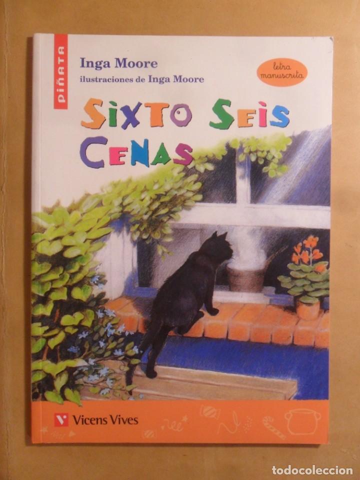 Libros de segunda mano: SIXTO SEIS CENAS - INGA MOORE - VICENS VIVES - 2012 - Foto 1