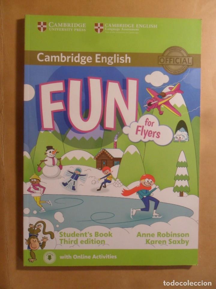 Libros de segunda mano: FUN FOR FLYERS - STUDENT S BOOK - CAMBRIDGE - 2015 - Foto 1