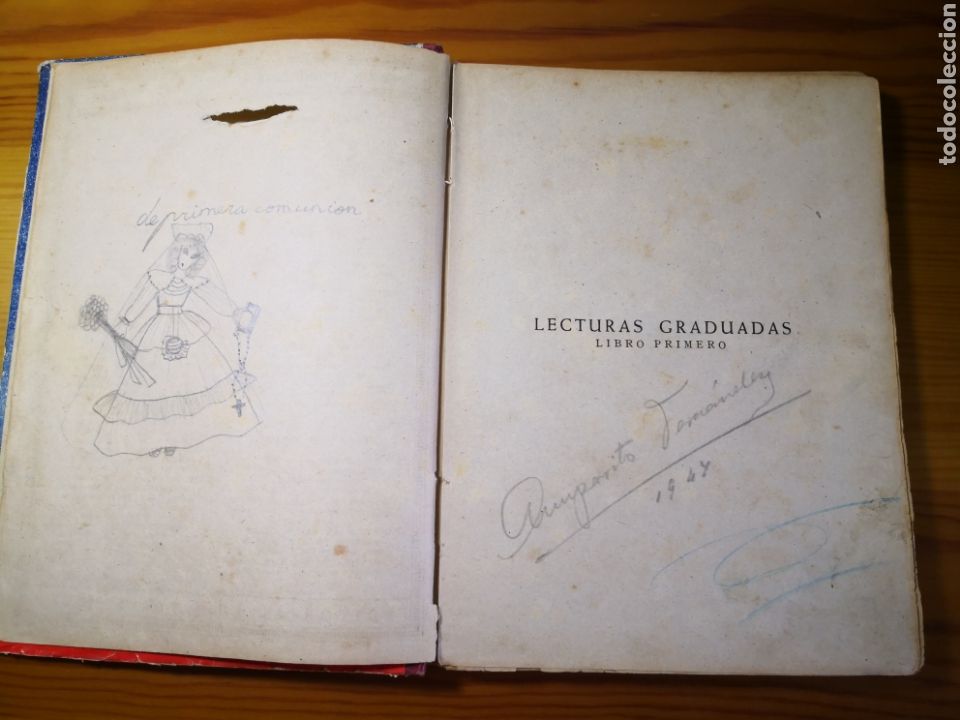 Libros de segunda mano: 1946 - Lecturas Graduadas Libro Primero, Editorial Luis Vives - Foto 4
