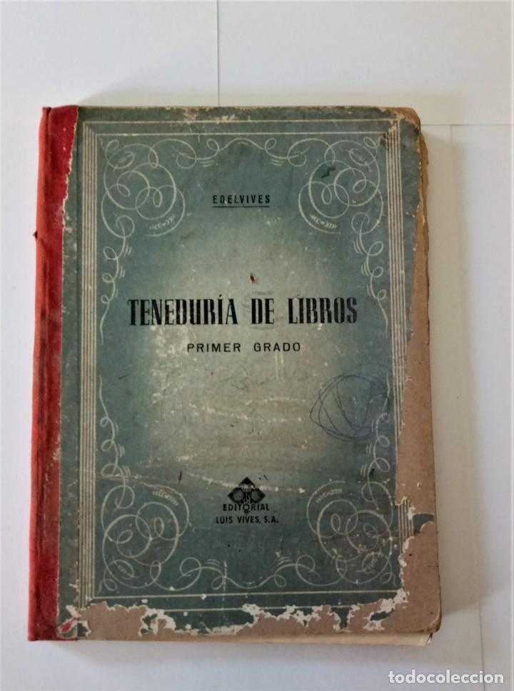Libros de segunda mano: Libro Teneduria de libros - Foto 1