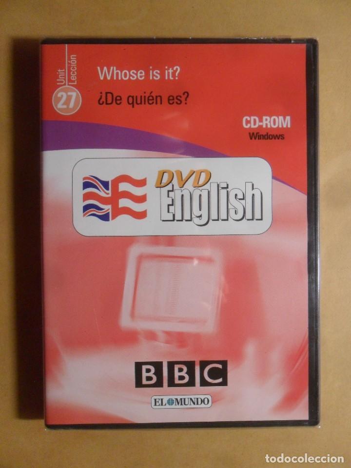 Libros de segunda mano: CD-ROM - DVD ENGLISH N&ordm; 27 - WHOSE IS IT? - BBC - PRECINTADO - Foto 1