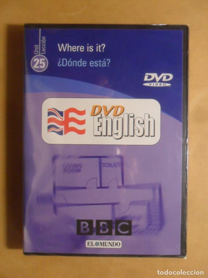 Libros de segunda mano: DVD ENGLISH N&ordm; 25 - WHERE IS IT? - BBC - PRECINTADO - Foto 1