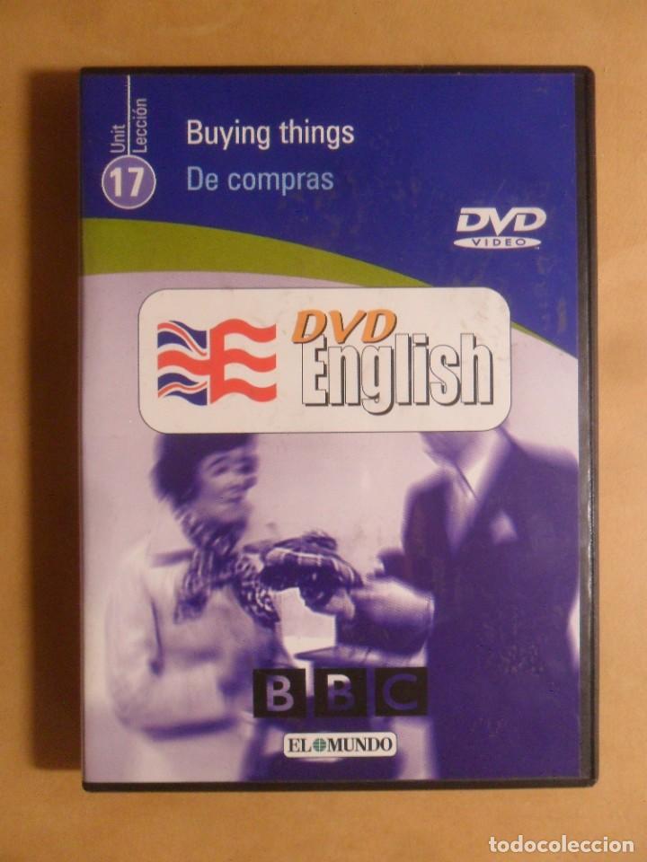 Libros de segunda mano: DVD ENGLISH N&ordm; 17 - BUYING THINGS - BBC - - Foto 1