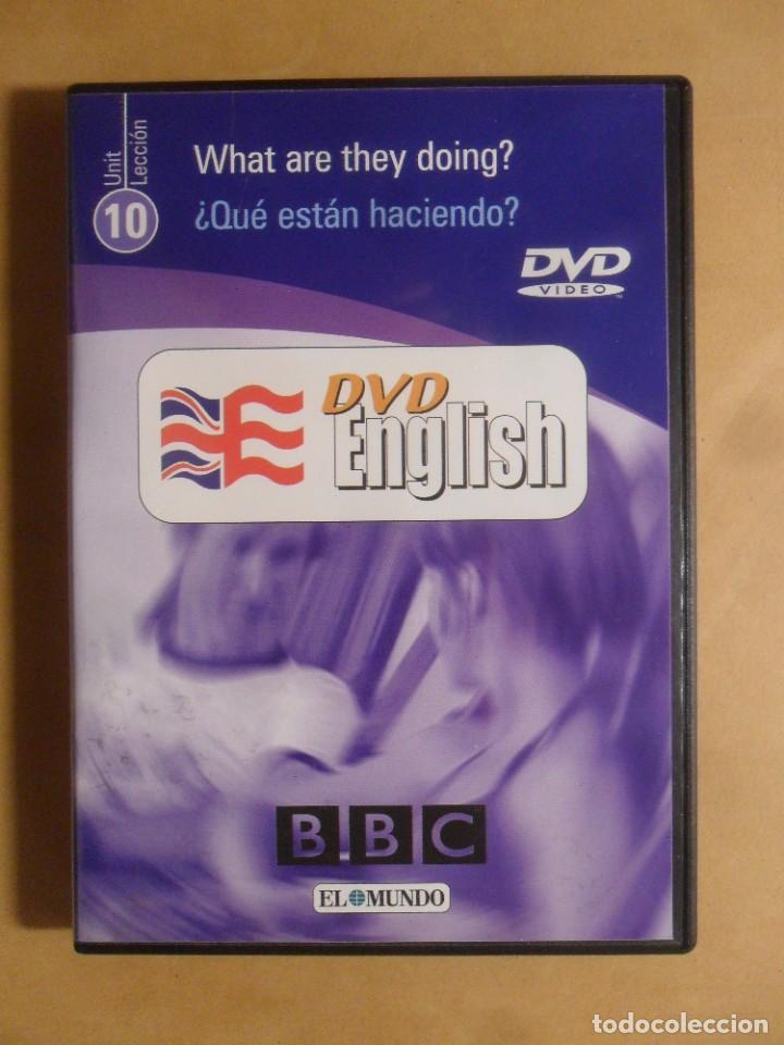 Libros de segunda mano: DVD ENGLISH N&ordm; 10 - WHAT ARE THEY DOING? - BBC - Foto 1