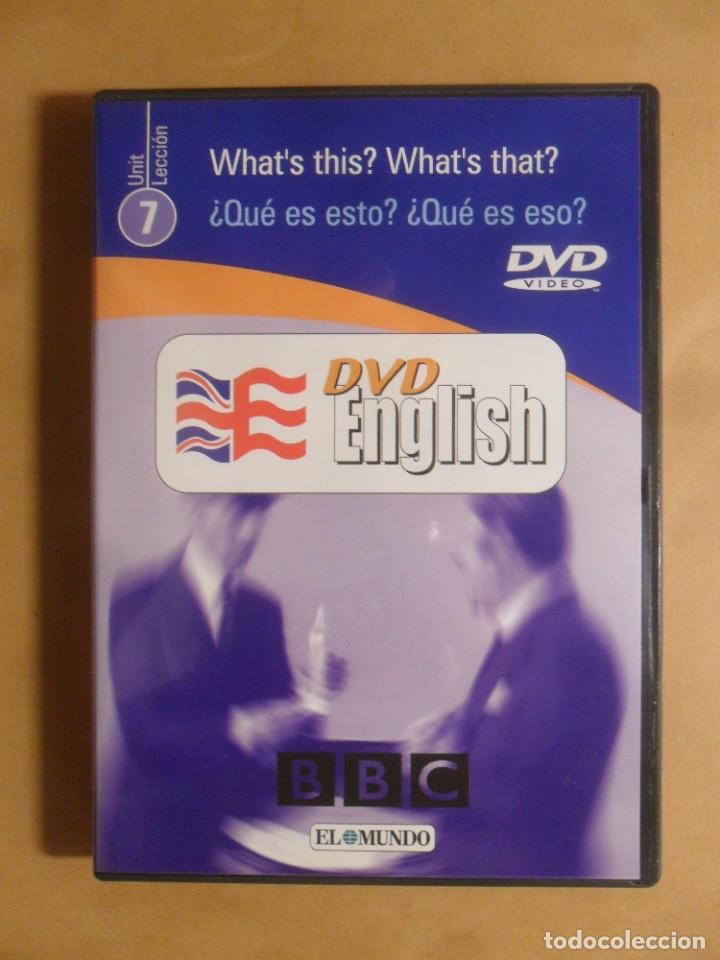 Libros de segunda mano: DVD ENGLISH N&ordm; 7 - WHAT S THIS? WHAT S THAT? - BBC - Foto 1