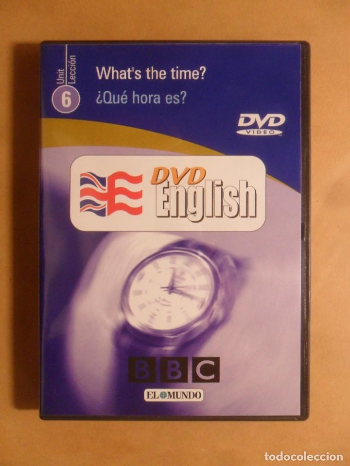 Libros de segunda mano: DVD ENGLISH N&ordm; 6 - WHAT S THE TIME? - BBC - Foto 1