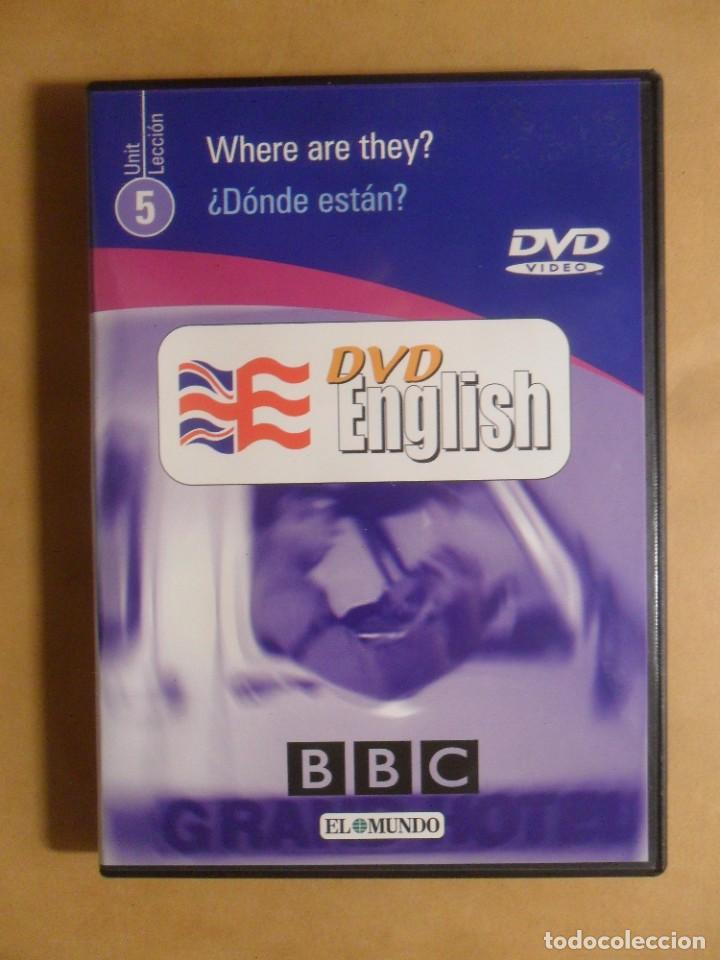 Libros de segunda mano: DVD ENGLISH N&ordm; 5 - WHERE ARE THEY? - BBC - Foto 1