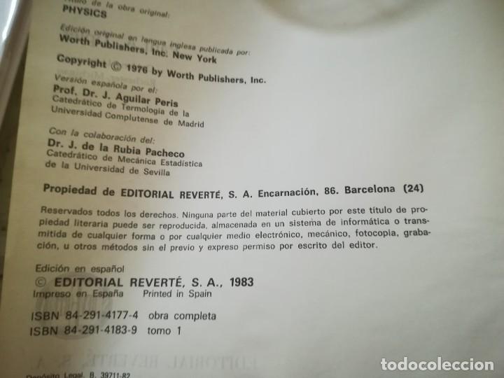Libros de segunda mano: F&iacute;sica - Paul A. Tipler - 1983 - Foto 9