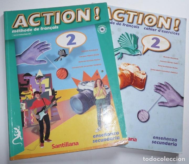 Libros de segunda mano: Action 2 M&eacute;thode de fran&ccedil;ais Libro + cahier dexercices (Santillana) - Foto 1