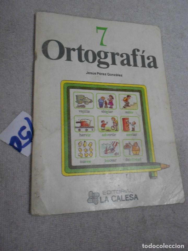 Libros de segunda mano: ANTIGUO LIBRO DE TEXTO - ORTOGRAFIA - Foto 1