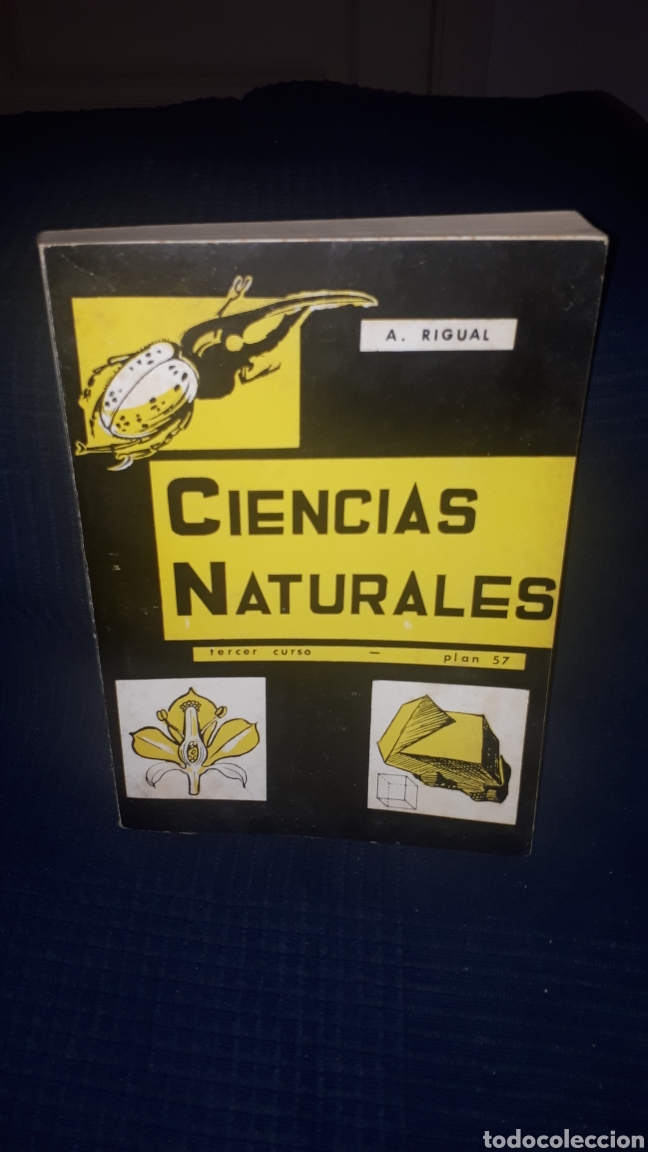 Libros de segunda mano: LIBRO CIENCIAS NATURALES TERCER CURSO PLAN 57 A . RIGUAL - Foto 1