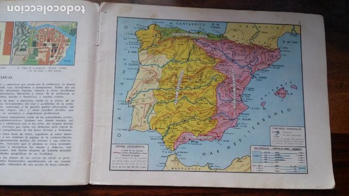 Libros de segunda mano: Atlas escolar Edelvives 1964 - Foto 5