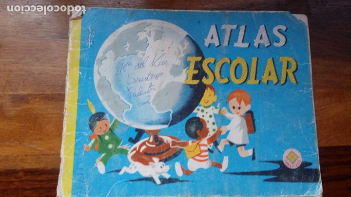 Libros de segunda mano: Atlas escolar Edelvives 1964 - Foto 1