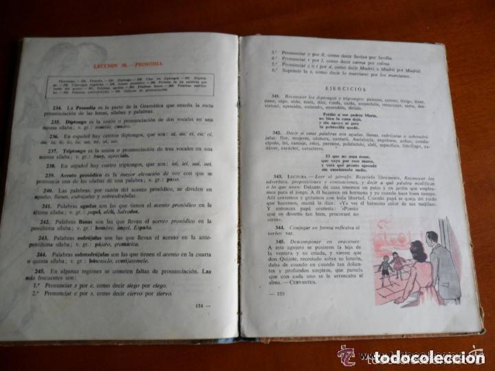 Libros de segunda mano: GRAM&Aacute;TICA 2&ordm; GRADO EDITORIAL LUIS VIVES 1952 - Foto 3